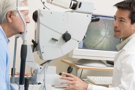 test oftalmologo