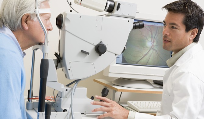test oftalmologo